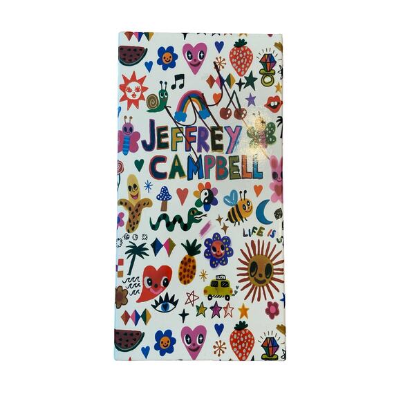 Jeffrey Campbell Arabesque Ballet Flat Bow Slip On Leather Cap Toe Black Size 7 - Picture 11 of 12